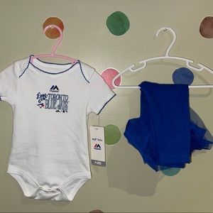 Baby 2 piece blue jays set - 9M